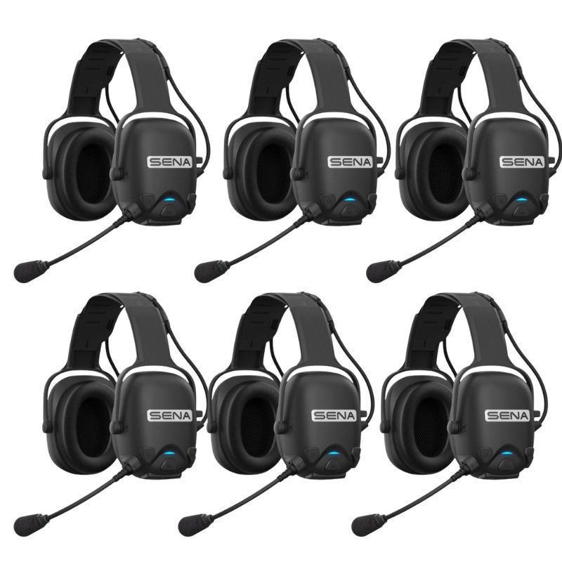 Pack de 6 auscultadores Sena CAST-01 Mesh