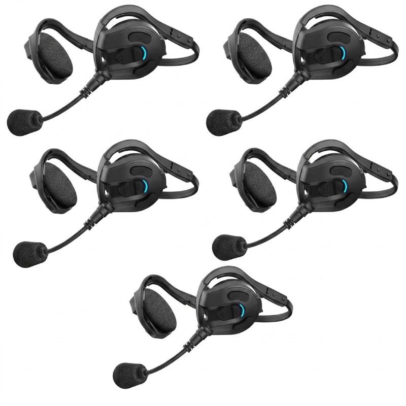 Pack 5 auscultadores Bluetooth Sena Expand Mesh