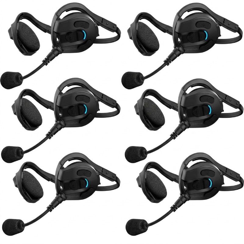 Pack 6 auscultadores Bluetooth Sena Expand Mesh