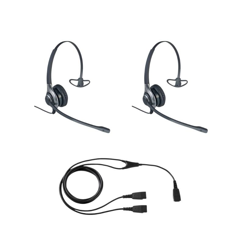 Pack 2 Cleyver HC40 + Cabo QD Y