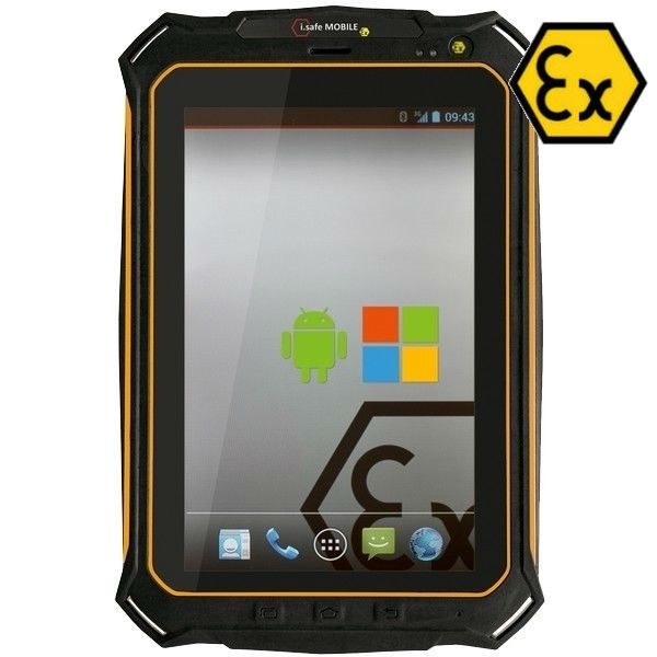 Tablet i.Safe IS910.2 NFC, Atex, sem câmara - Android 8