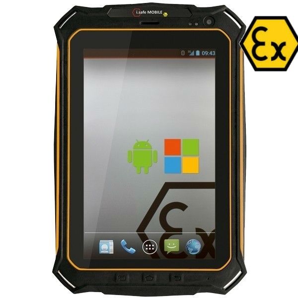 Tablet i.Safe IS910.2 NFC, Atex com câmara - Android 8
