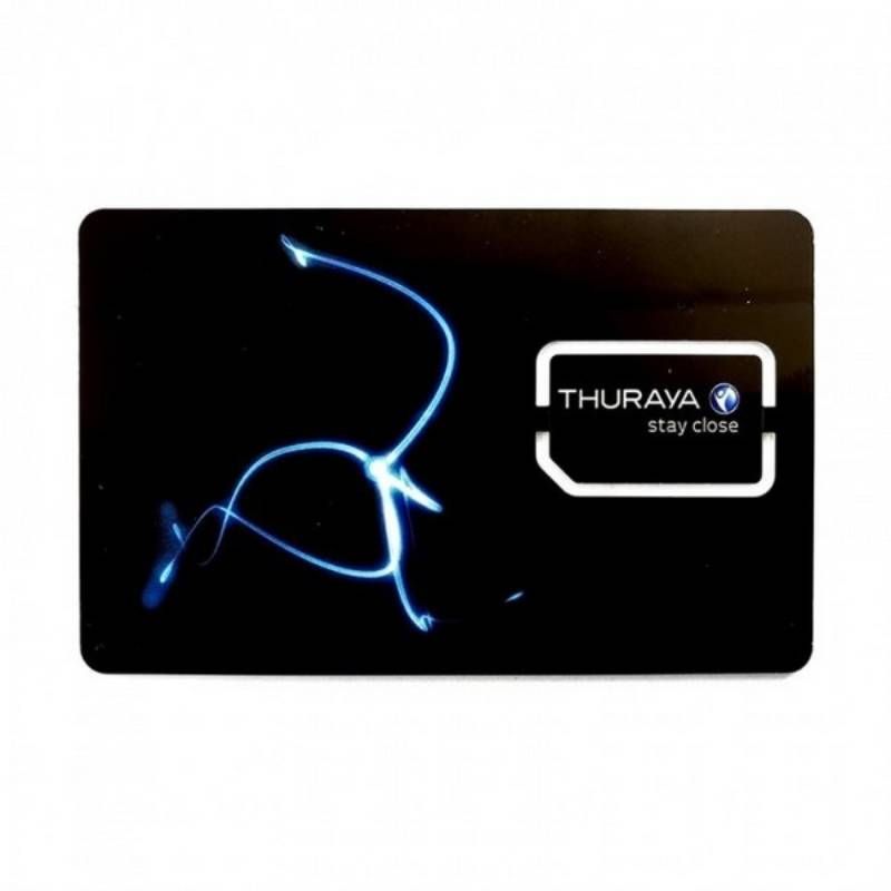 Cartão SIM pré-pago Thuraya 1 ano