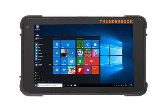 Thunderbook Colossus W100 - Windows Pro com leitor código de barras