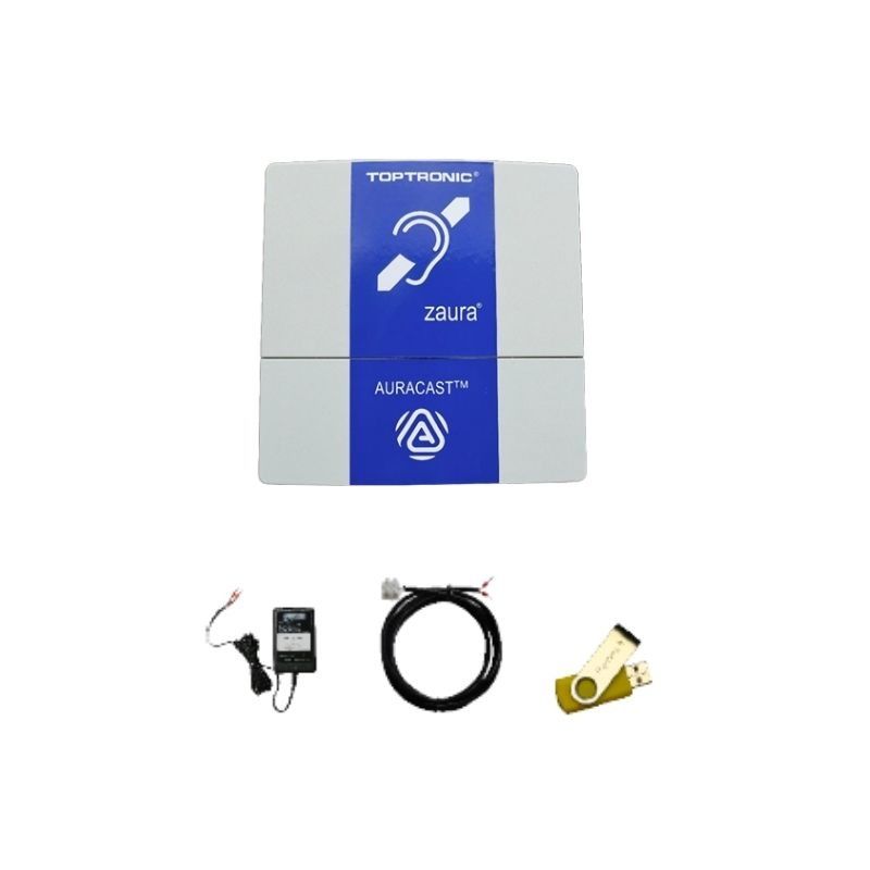 Toptronic Zaura 20 Kit Auracast para Salas 20 m