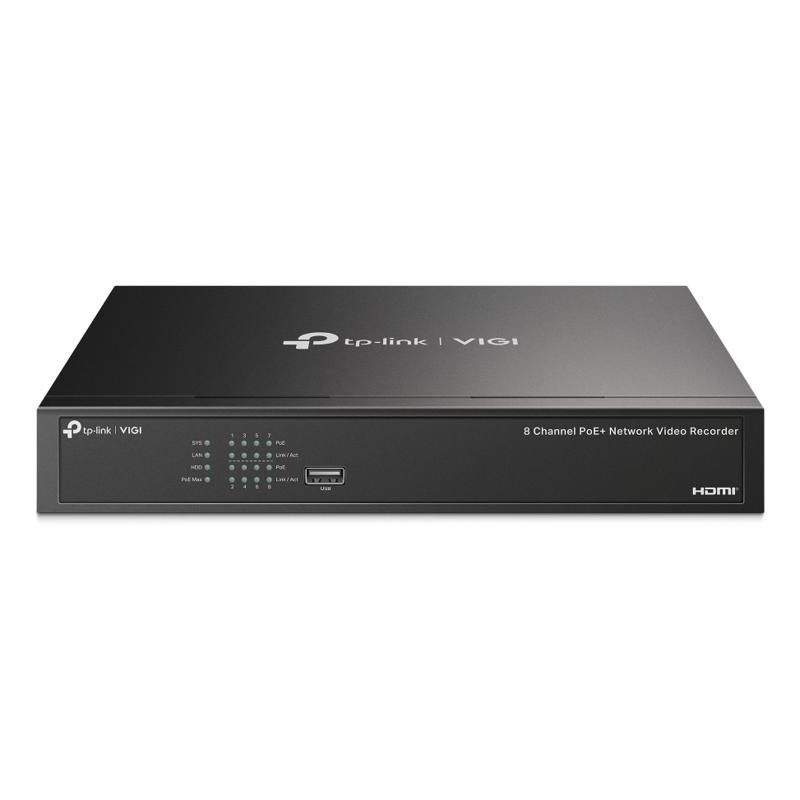TP-Link VIGI NVR1008H-8P Preto