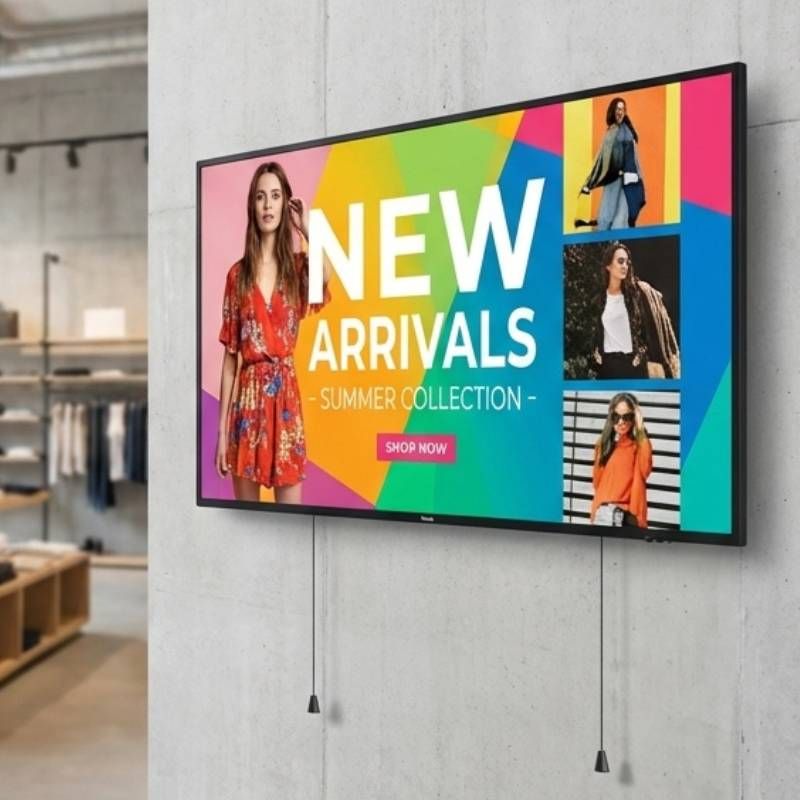 Pack Iiyama LH5560UHS 55 Display 4K + Suporte de Parede