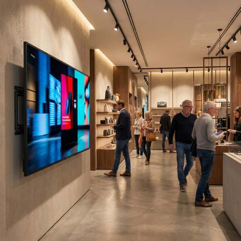 Pack Iiyama LH6560UHS 65 Display 4K + Suporte de Parede