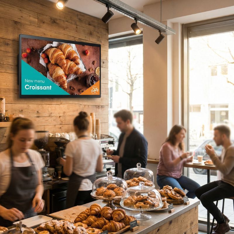 Pack Samsung QB24C-T + Suporte de Parede Neomounts WL30-550BL12