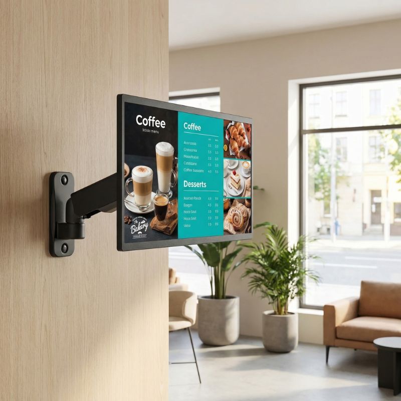 Pack Samsung QB24C + Suporte de Parede Neomounts WL70-440BL11