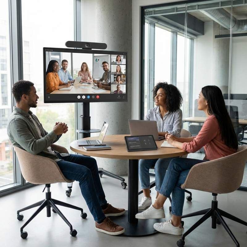 Pack de videoconferência ANDROID Logitech para huddle room