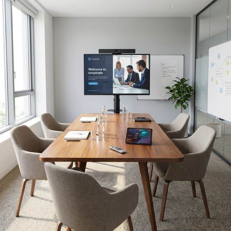 Pack de videoconferência ANDROID Yealink para salas pequenas