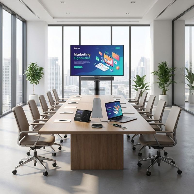 Pack de videoconferência MTR Windows Yealink para sala grande