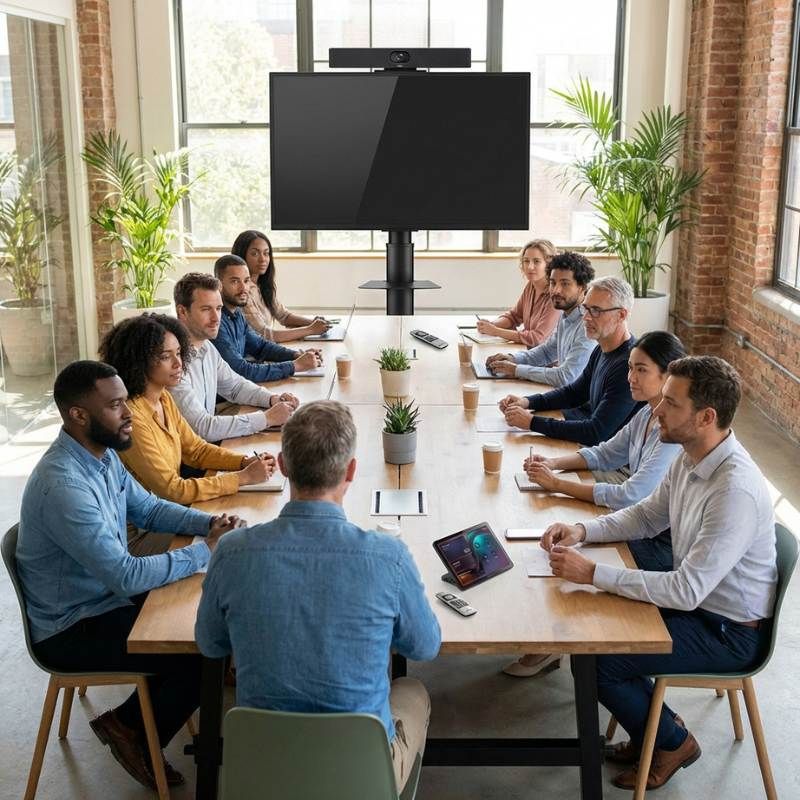 Pack de videoconferência ANDROID Yealink para salas grandes