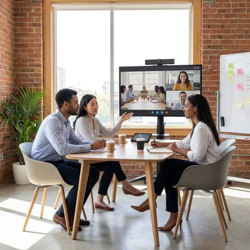 Pack de videoconferência ANDROID Jabra para huddle room