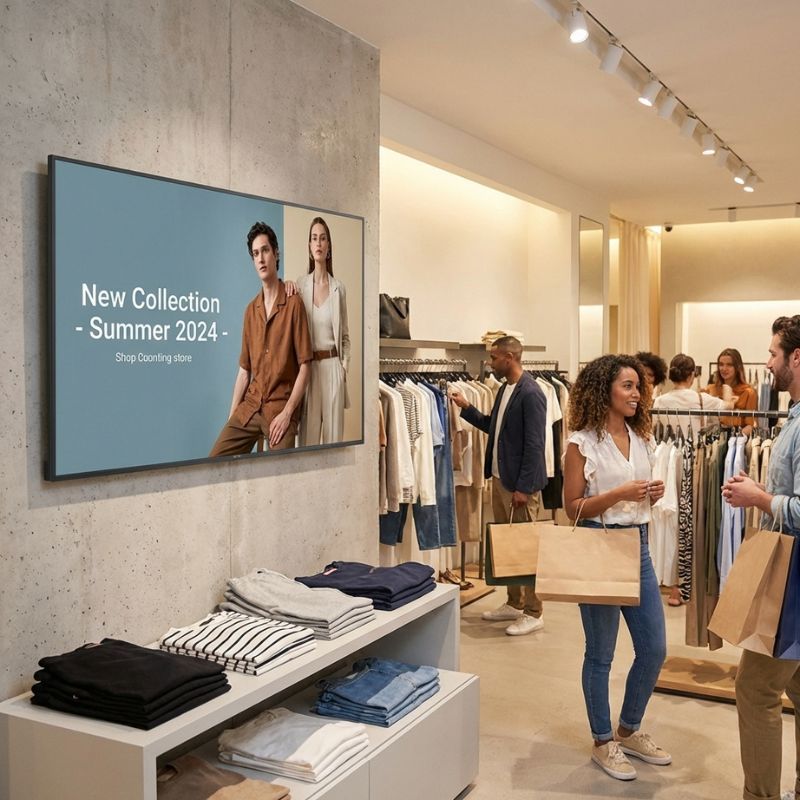 Maxhub ND65CMB Ecrã Signage 4K 65'' 24/7