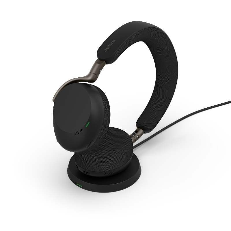 Jabra Evolve3 75 UC USB-C com Base de Carregamento