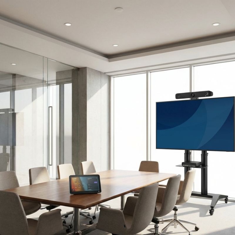 Pack de videoconferência MTR Windows Poly para sala média