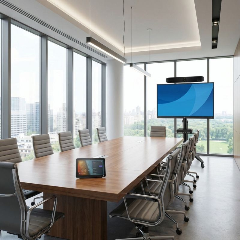Pack de videoconferência MTR Windows Poly para sala grande