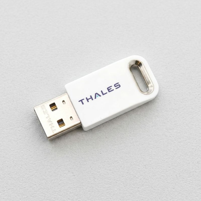 Thales eToken FIDO USB-A Branco Microsoft