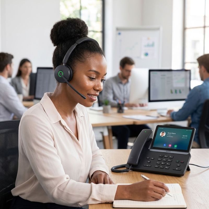 Yealink T88W Pro com WH68 Workstation UC