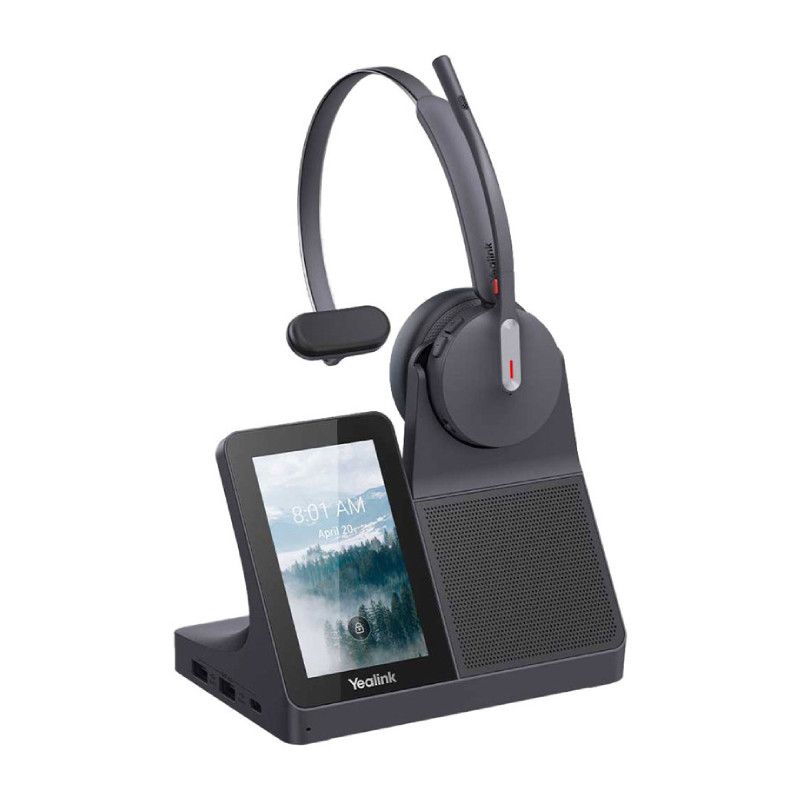 Yealink WH64 Mono Workstation headset DECT Bluetooth
