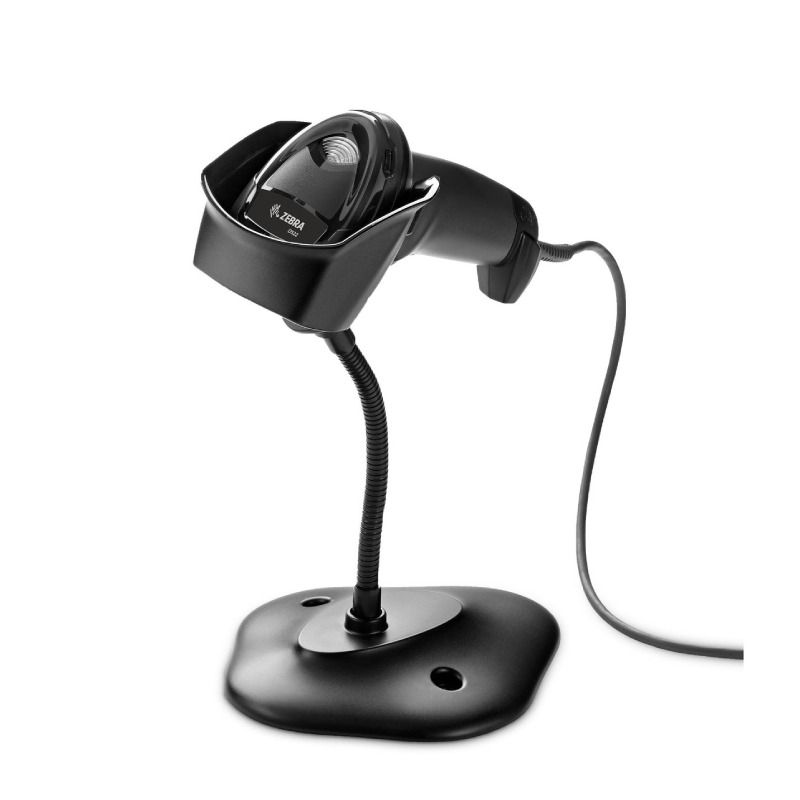 Scanner Zebra DS2208 USB 1D/2D com suporte