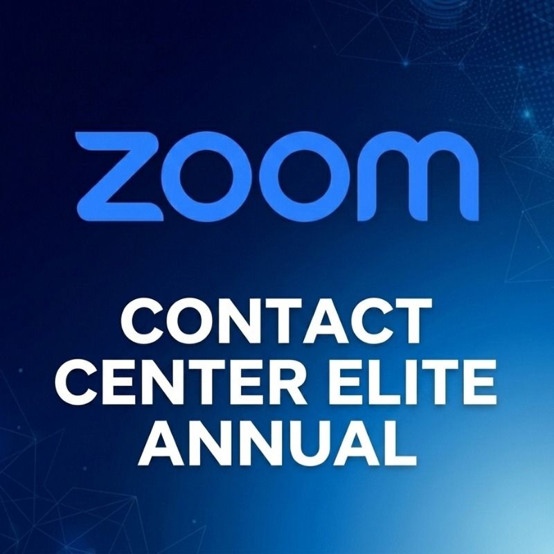 Zoom Contact Center Elite Licença Anual