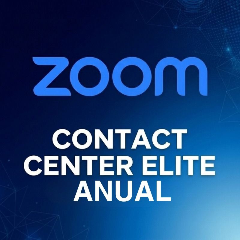 Zoom Contact Center Elite Licença Anual