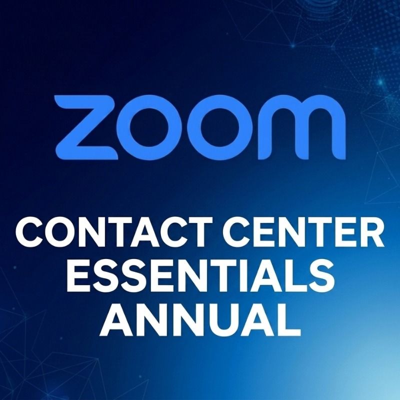 Zoom Contact Center Essentials Licença Anual