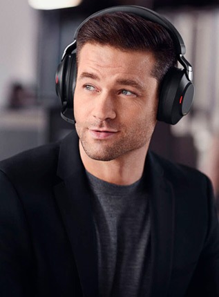 Jabra Evolve2 85 USB-A MS Stereo - Preto - Onedirect