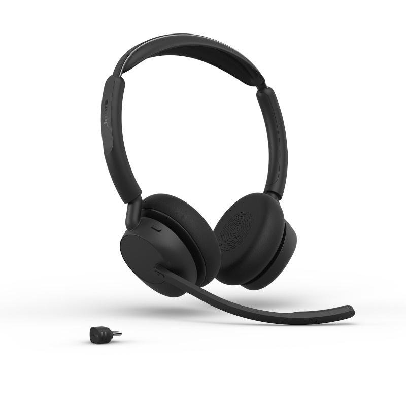 Jabra Evolve3 45 Duo USB-C UC Headset sem fios