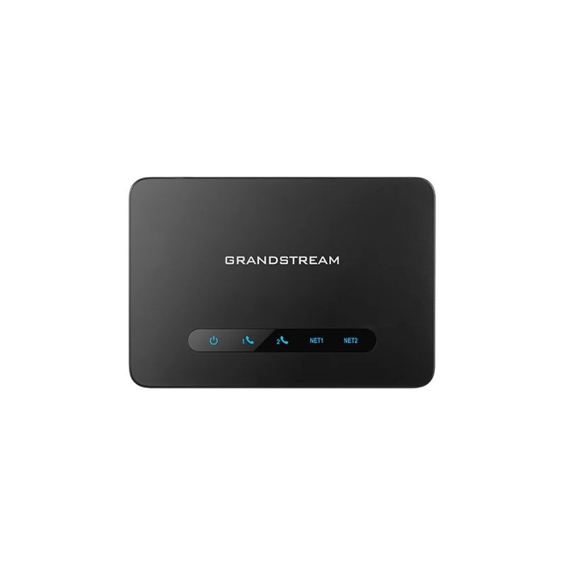 Grandstream HT812 V2 ATA VoIP 2 Portas Gigabit