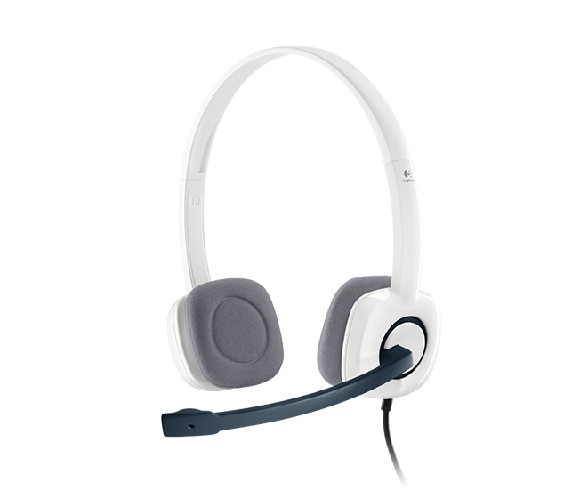 Logitech H150 Auscultadores Estéreo Branco Duplo Jack