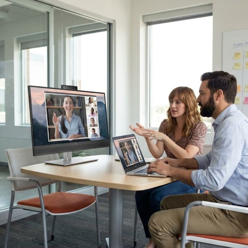 HP E24mv G4 Monitor de Videoconferência Full HD 23,8"