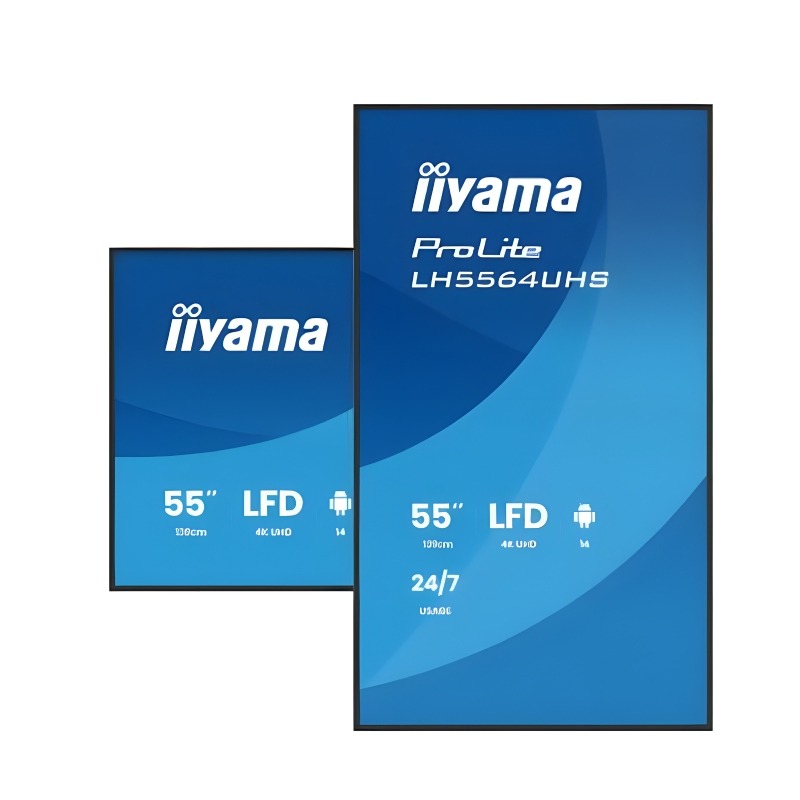 iiyama LH5564UHS-B1AG ecrã de sinalização