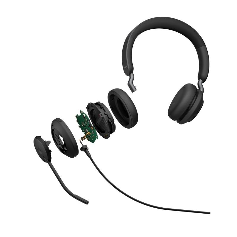 Jabra Evolve2 40 SE USB C/A MS Stereo | Auscultadores com fio de