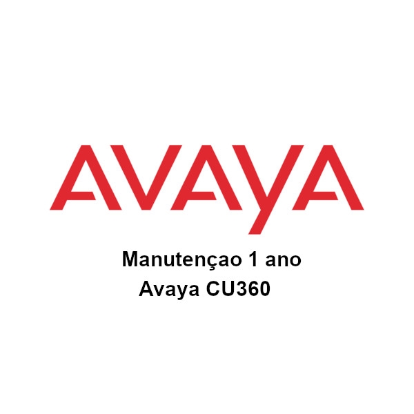 Manutenção 1 ano para Avaya IX CU360