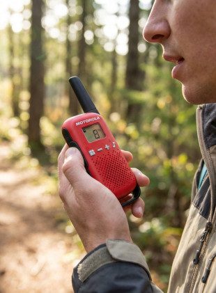 Motorola TLKR T42 - Vermelho - Onedirect