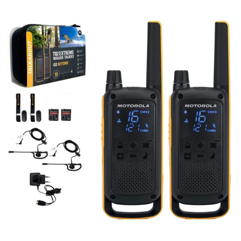 Pack de 2 Motorola TALKABOUT T82 Extreme