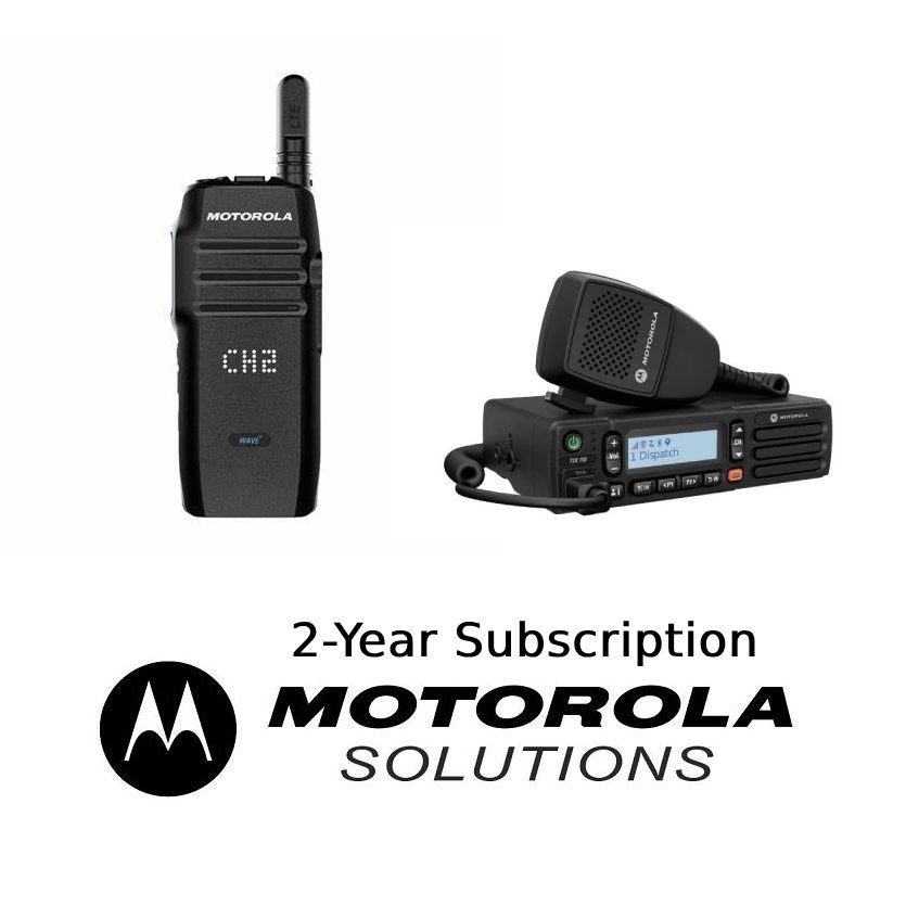 Licença de 2 anos Motorola Wave TLK100/TLK150 sem SIM