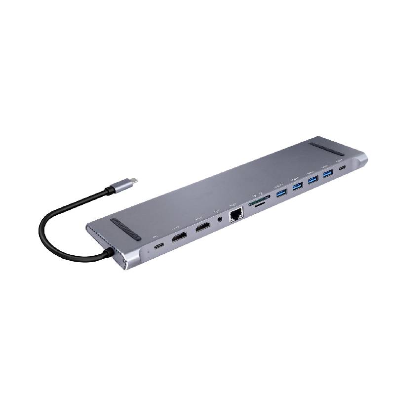 Cleyver Dock USB C 12  portos