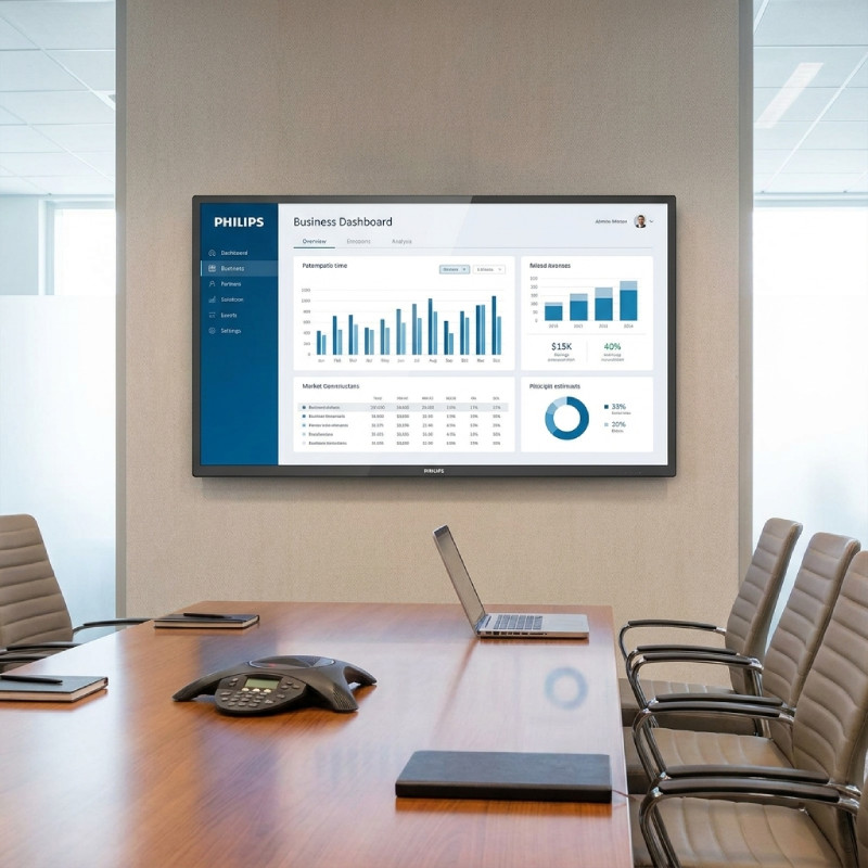 Philips D-Line 75BDL4511D Ecrã 4K de 75''