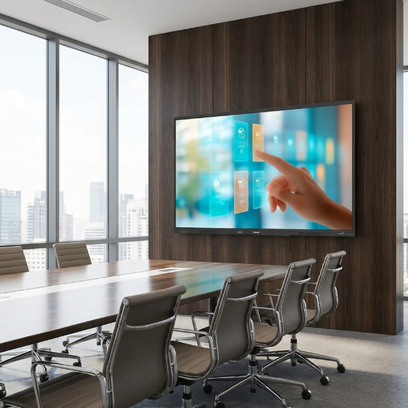 Philips E-Line 86BDL4252E Ecrã tátil de 86''