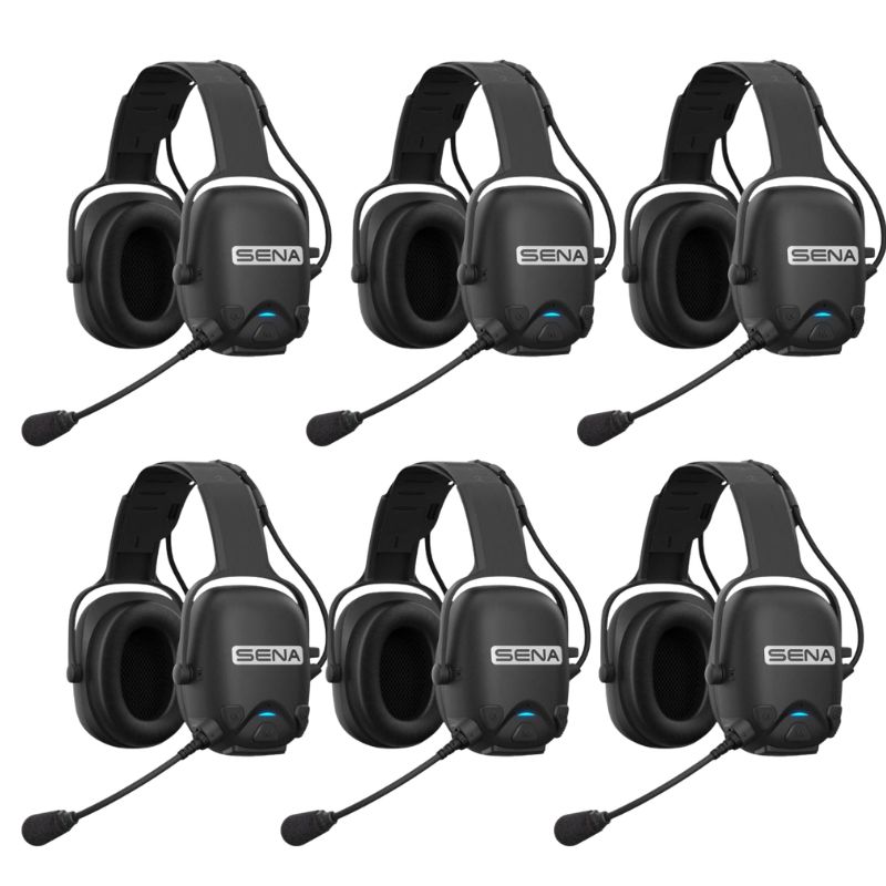 Pack de 6 auscultadores Sena CAST-01 Mesh
