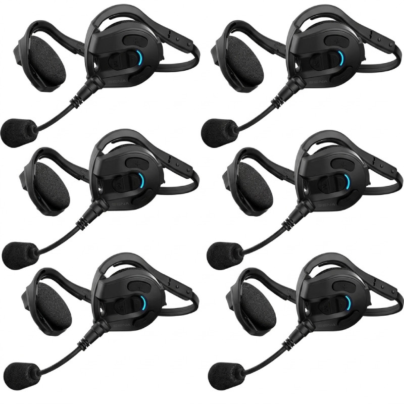 Pack 6 auscultadores Bluetooth Sena Expand Mesh