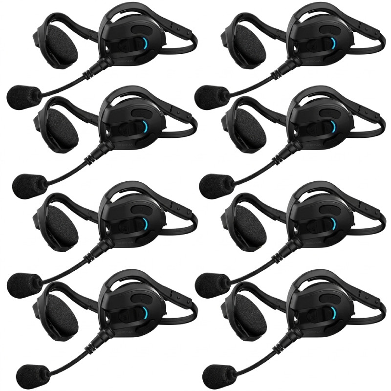 Pack 8 auscultadores Bluetooth Sena Expand Mesh