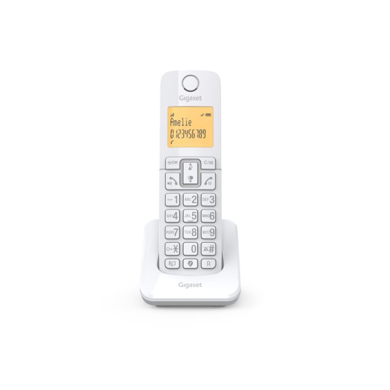 Telefone sem fios DECT Gigaset Essential 300 Branco