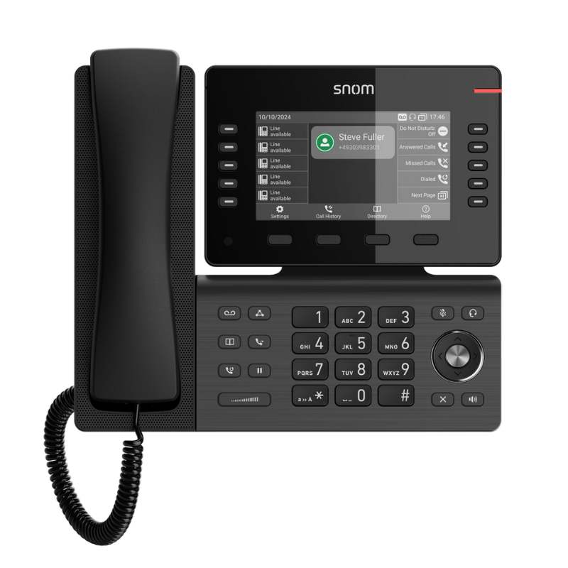 Snom D815W Telefone IP Wi-Fi Ecrã 5
