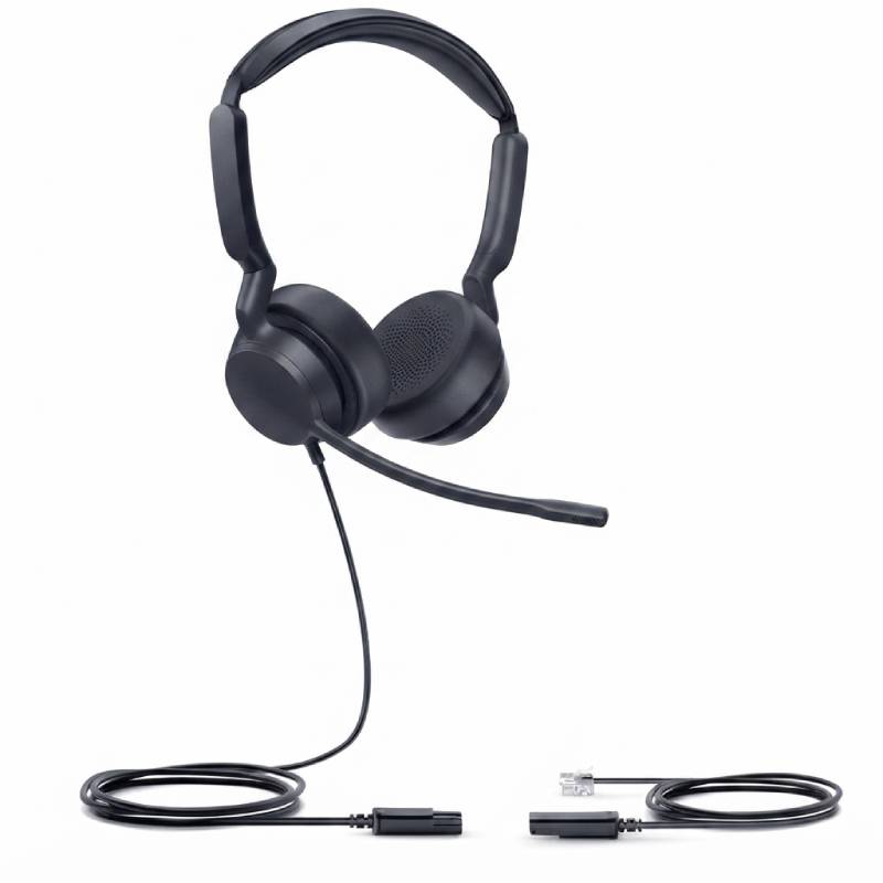 Yealink YHS36 E2 Duo Auscultador com fios QD-RJ9